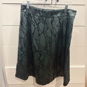 Elegant Green Vintage Skirt